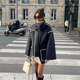 The Highland Fringe Coat & Scarf Set