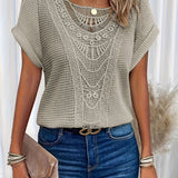 Chloé - Knit Short Sleeve Top