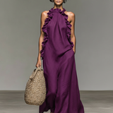 Lua | Abito Maxi con Tasche