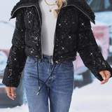 Stellar Frost Puffer Jacket