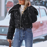 Stellar Frost Puffer Jacket