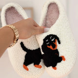 Dachshund Winter Slippers