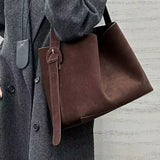 Lessly faux suede Bag