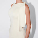 Kylie knotted maxi dress