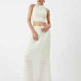 Valerie two-piece set with frill details