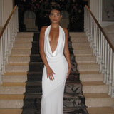 Venice Deep V-Neck dress