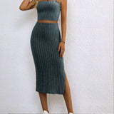 Cara - Ribbed Knit Set