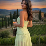 The Positano Rose Maxi