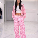 The Malibu Pink Leopard Set