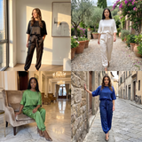 The Aurelia Satin Cargo (Includes the Signature Blouse as a Launch Gift)