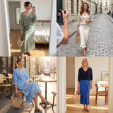 The Aurelia Satin Cargo (Includes the Signature Blouse as a Launch Gift)