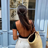 Paola backless top